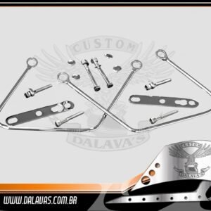 Suporte de Alforje com Prolongador de Pisca