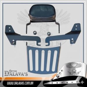 Encosto Traseiro Destacável Preto