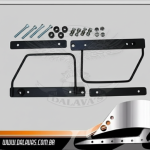 Suporte de Alforje Removível Preto