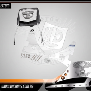 Encosto Traseiro Fixo Cromado