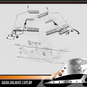 Protetor de Motor + Comando Avançado (Modelo High Quality)