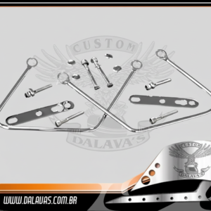 Suporte de Alforjes c/ Prolongador de Pisca