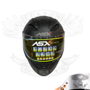 Capacete Asx City Sv Com Óculos