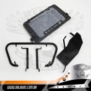 Kit 3 Proteções Vulcan S – Motor + Radiador + Cárter